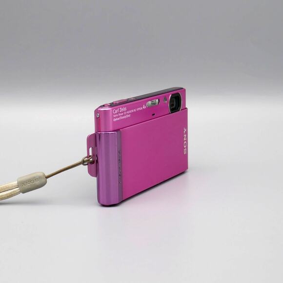Sony Cyber-shot DSC-T90 Digital Camera | 12.1MP | Pink - Picture 3 of 6